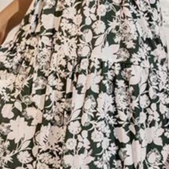 Floral Print Belted Halter Maxi Dress - Picture 3 of 3